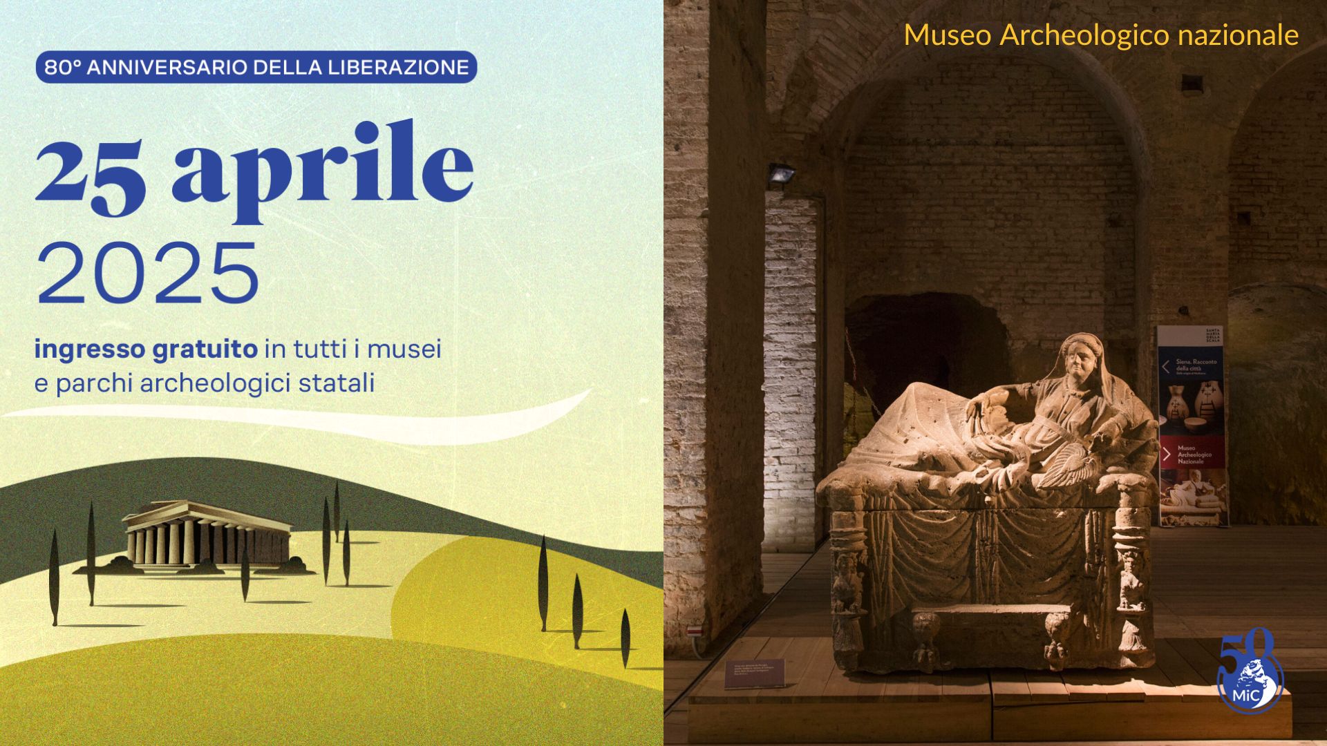 25 Aprile 2025: Museo Archeologico Nazionale di Siena